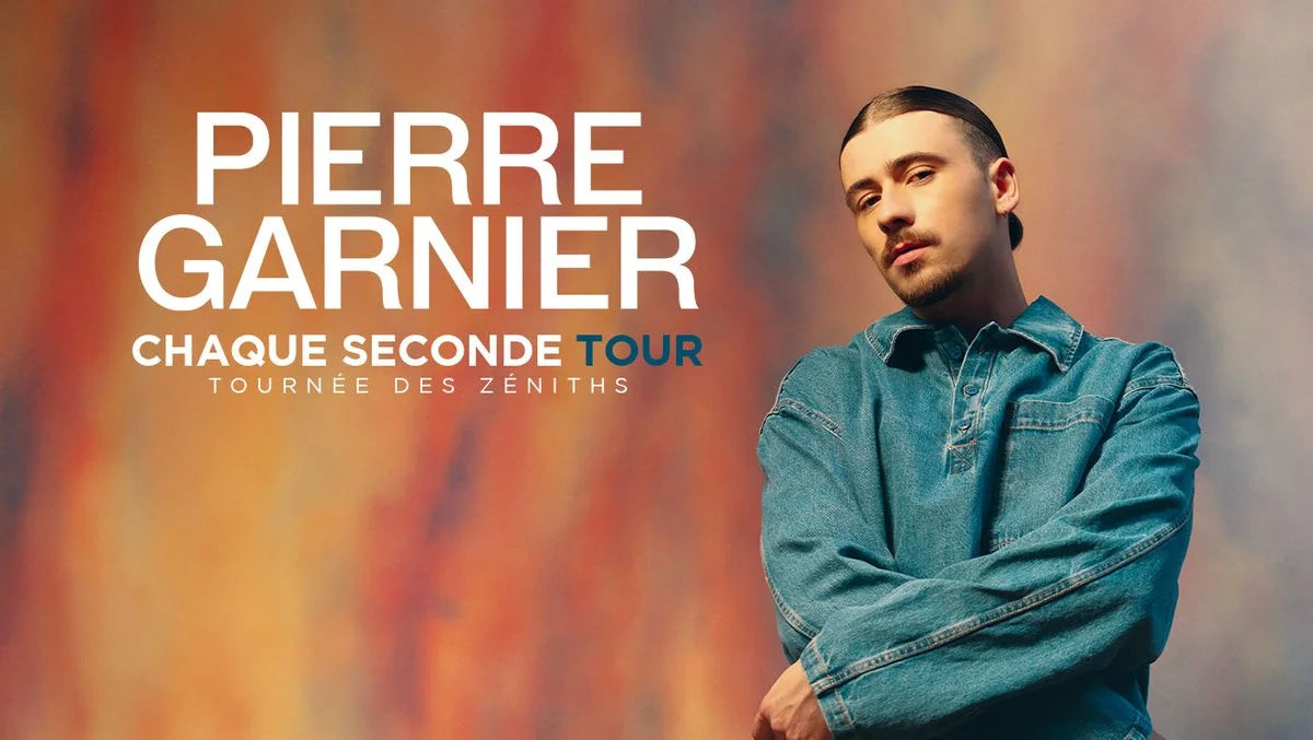 Les billets pour la tournée de Pierre Garnier sortent le 10 juin 2024 !