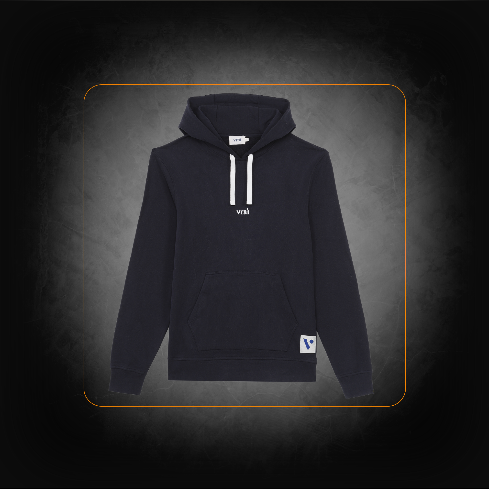 True Navy Blue Hoodie - Vianney