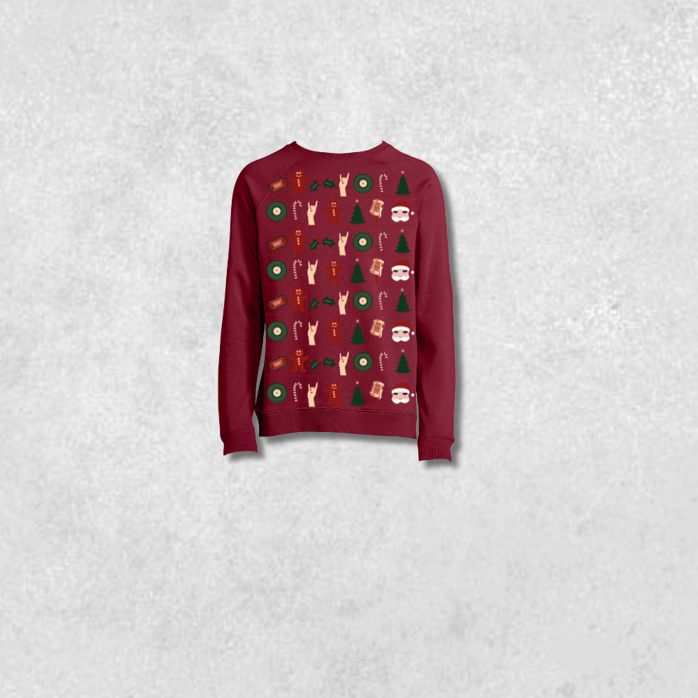 Christmas patchwork sweatshirt