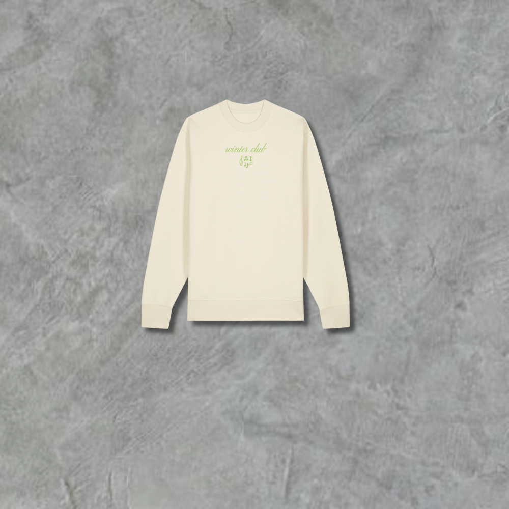 Winnter club ecru sweatshirt