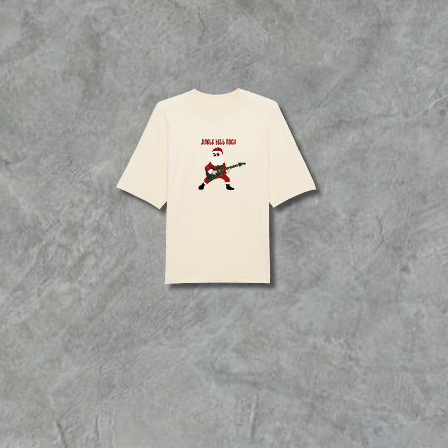 Oversized jingle bell rock t-shirt