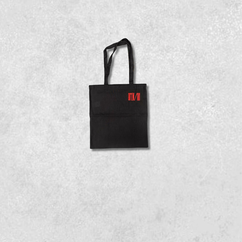 Totebag vinyle Open Air noir