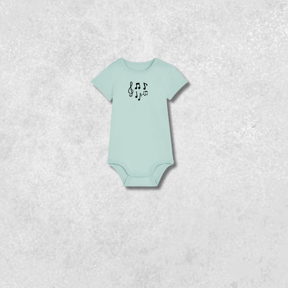 Baby winter club green bodysuit