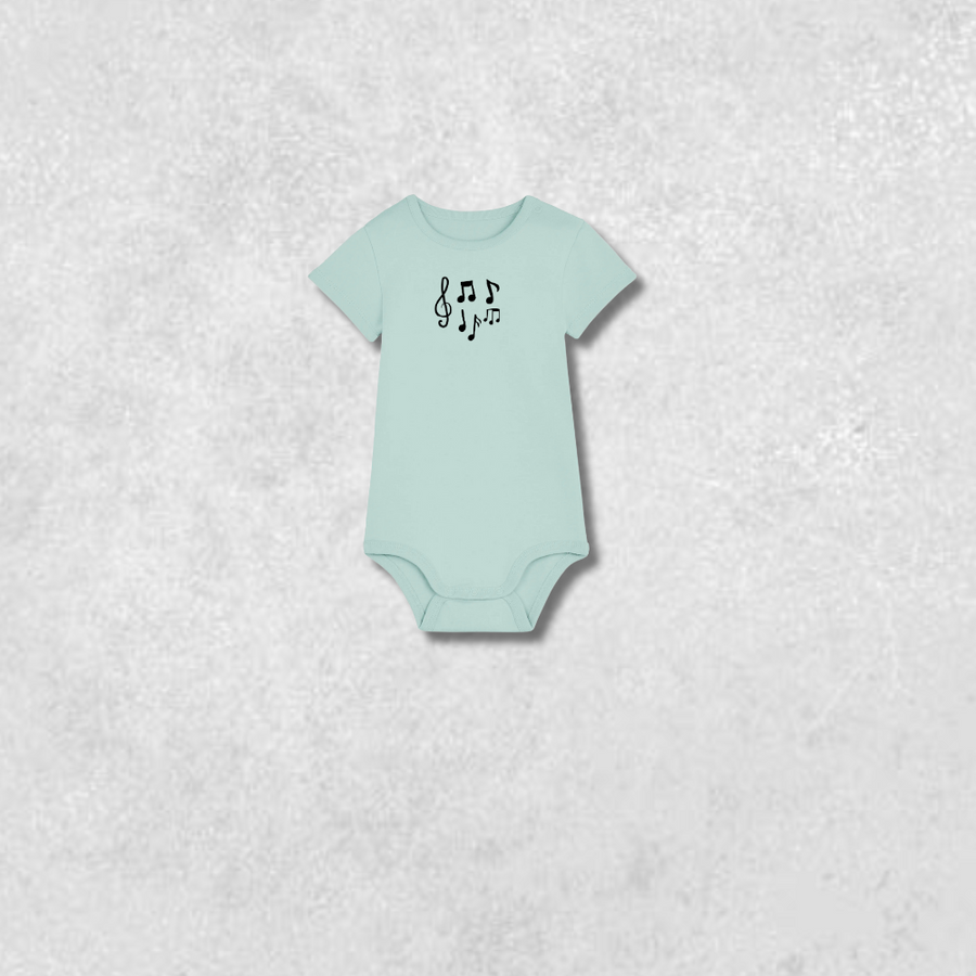 Baby winter club green bodysuit