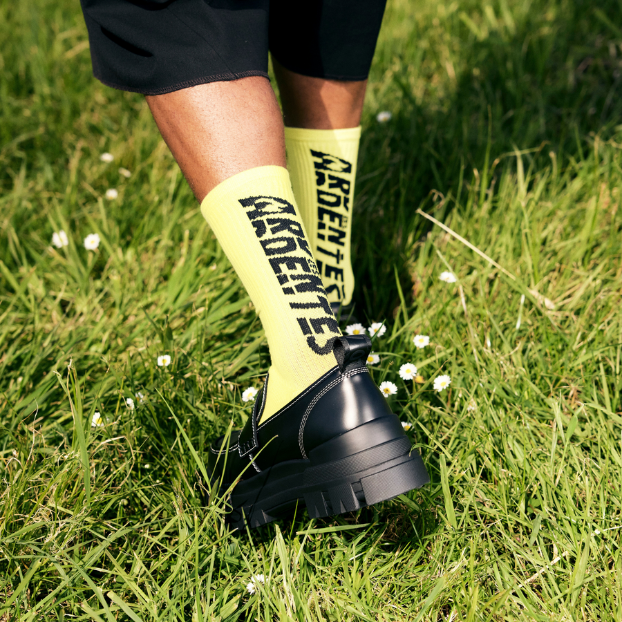 Yellow socks - Kappa x Les Ardentes