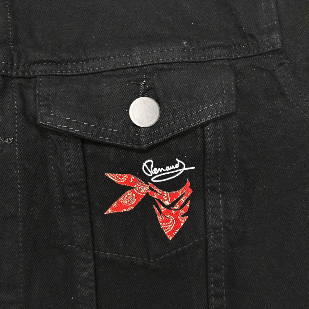 Black denim jacket - Renaud