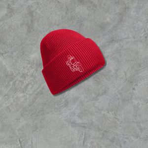 Bonnet rouge unisex vivre libre - Renaud