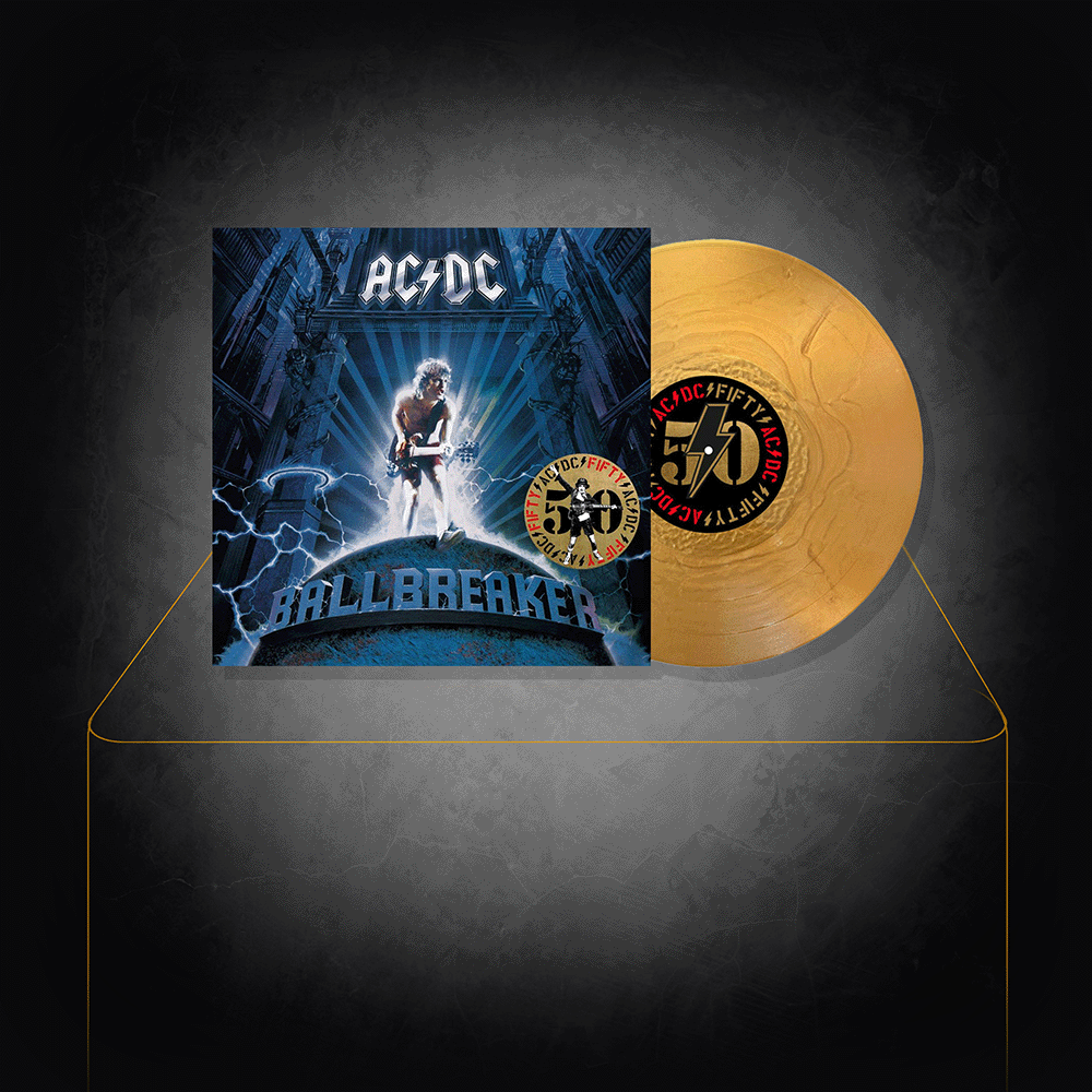 Vinyle Ballbreaker Edition Limitée en Or - AC/DC
