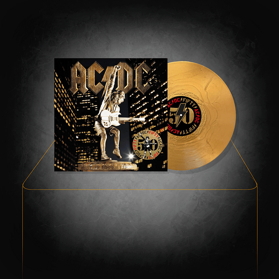 Stiff Upper Lip Limited Edition Vinyl in Gold - AC/DC