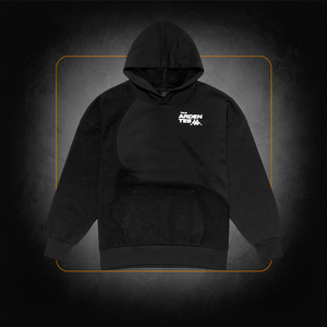 Black hoodie hoodie - Kappa x Les Ardentes