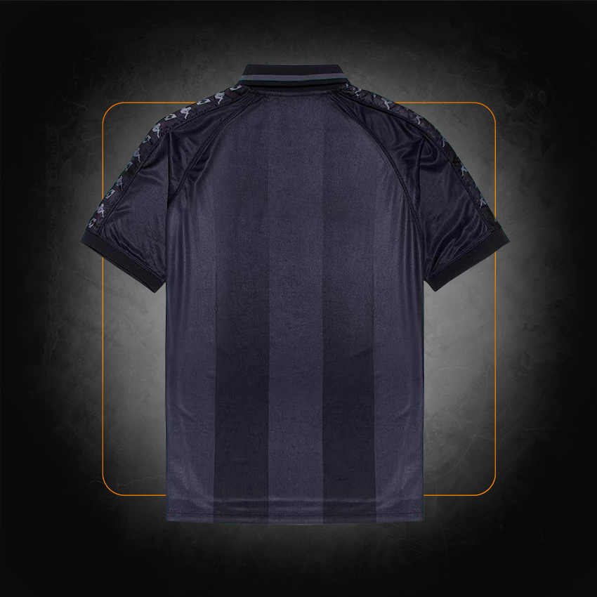 Black short-sleeved jersey - Kappa x Les Ardentes