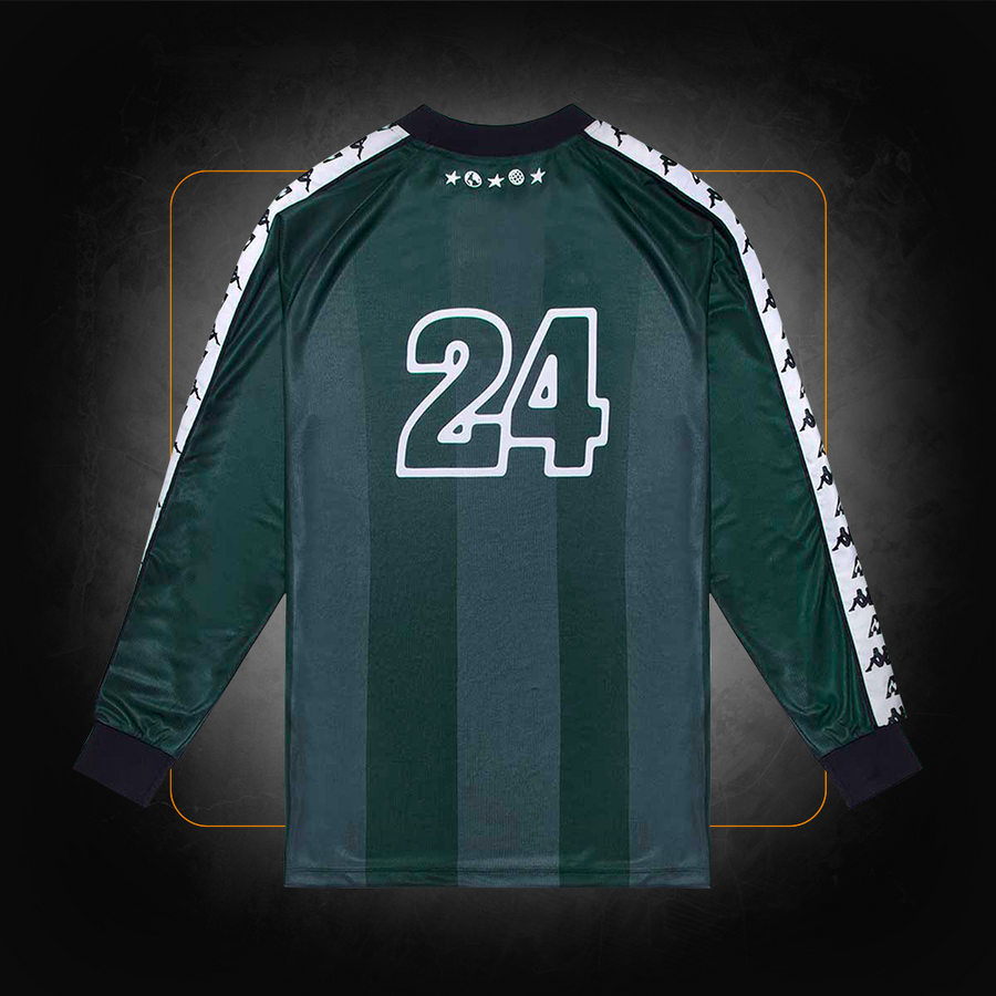 Green long-sleeved jersey - Kappa x Les Ardentes