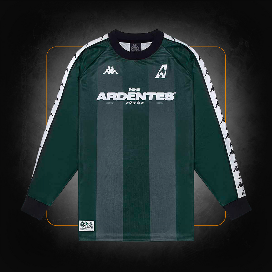 Green long-sleeved jersey - Kappa x Les Ardentes