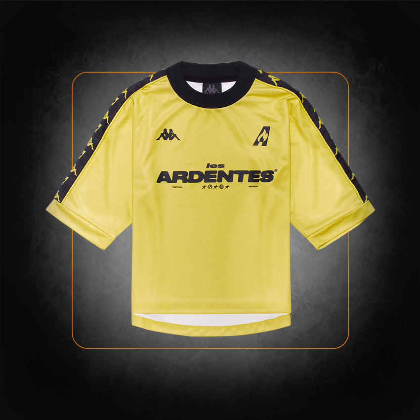 Women's yellow top - Kappa x Les Ardentes