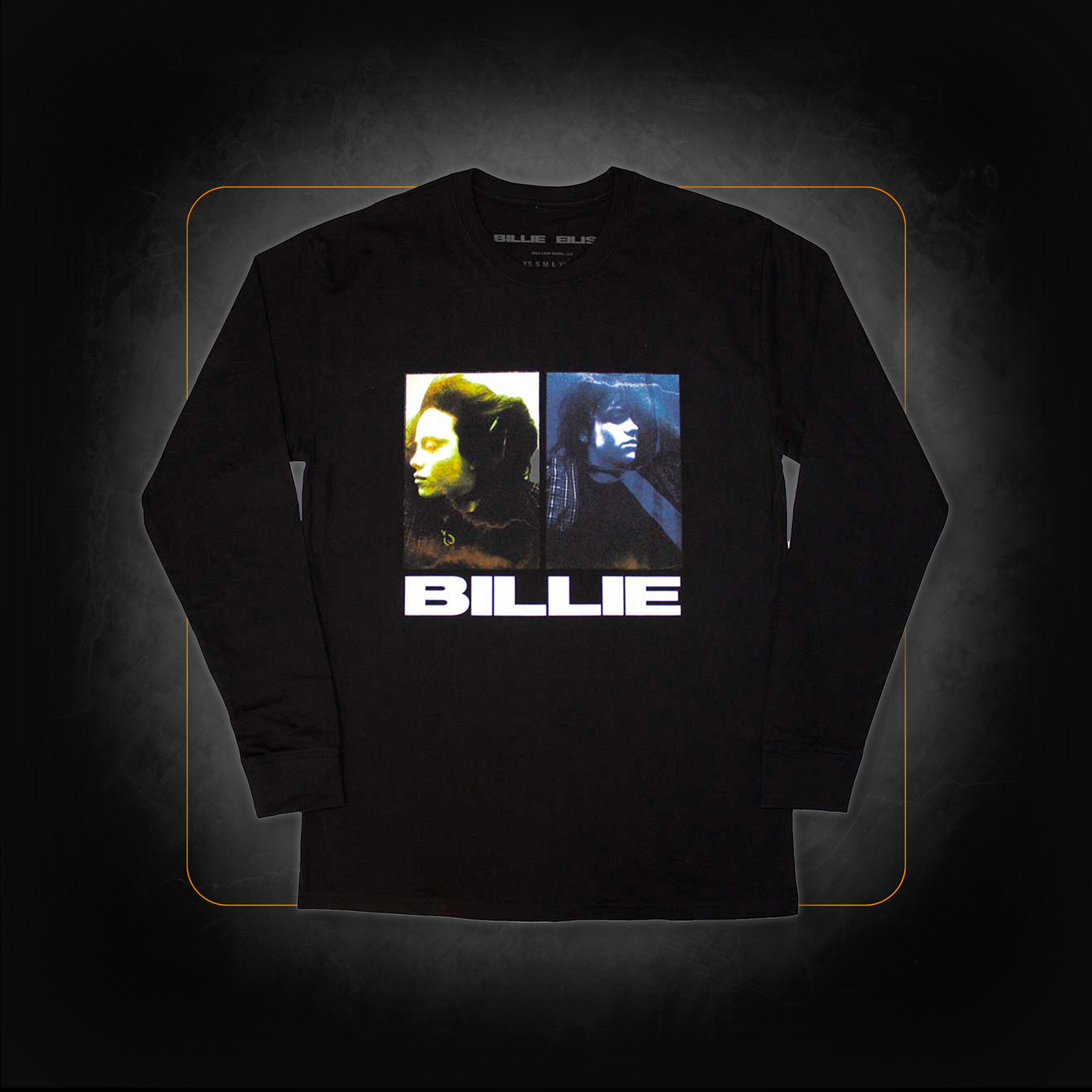 Long Sleeve T-Shirt: Underwater - Billie Eilish