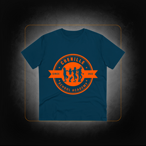 T-Shirt Officiel Logo Orange - Chenille School Academy