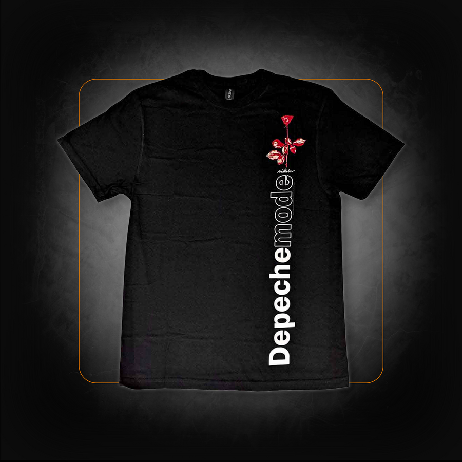 T-Shirt: Violator Side Rose - Depeche Mode