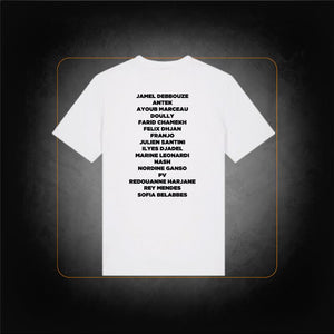 Line Up White T-Shirt - Jamel Comedy Club