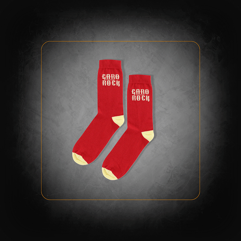 Chaussettes rouge - Garorock