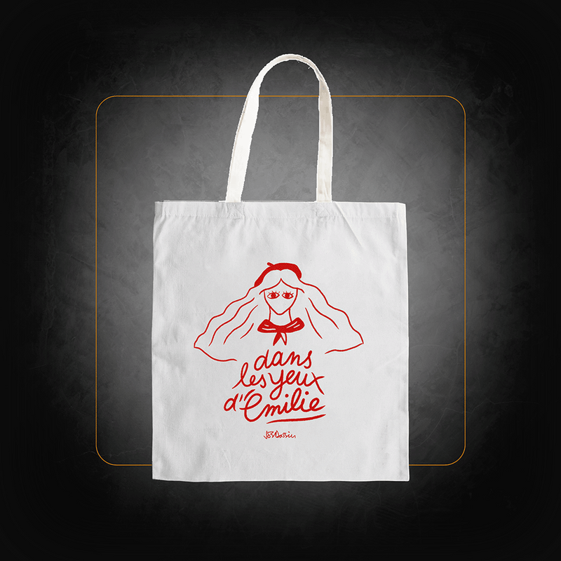 Totebag Dans les yeux d'Emilie - Joe Dassin