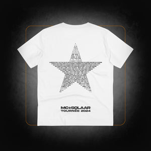 White "Tour" T-shirt - MC Solaar