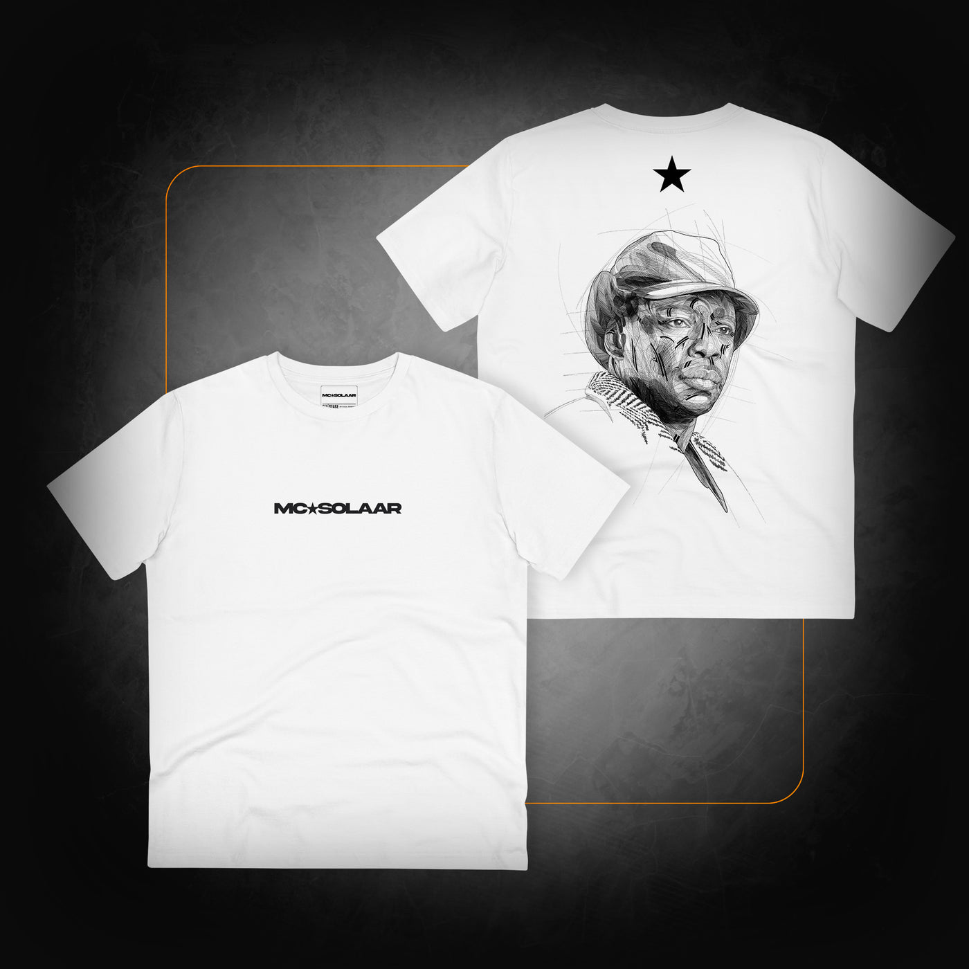 White "Hopare" T-shirt - MC Solaar