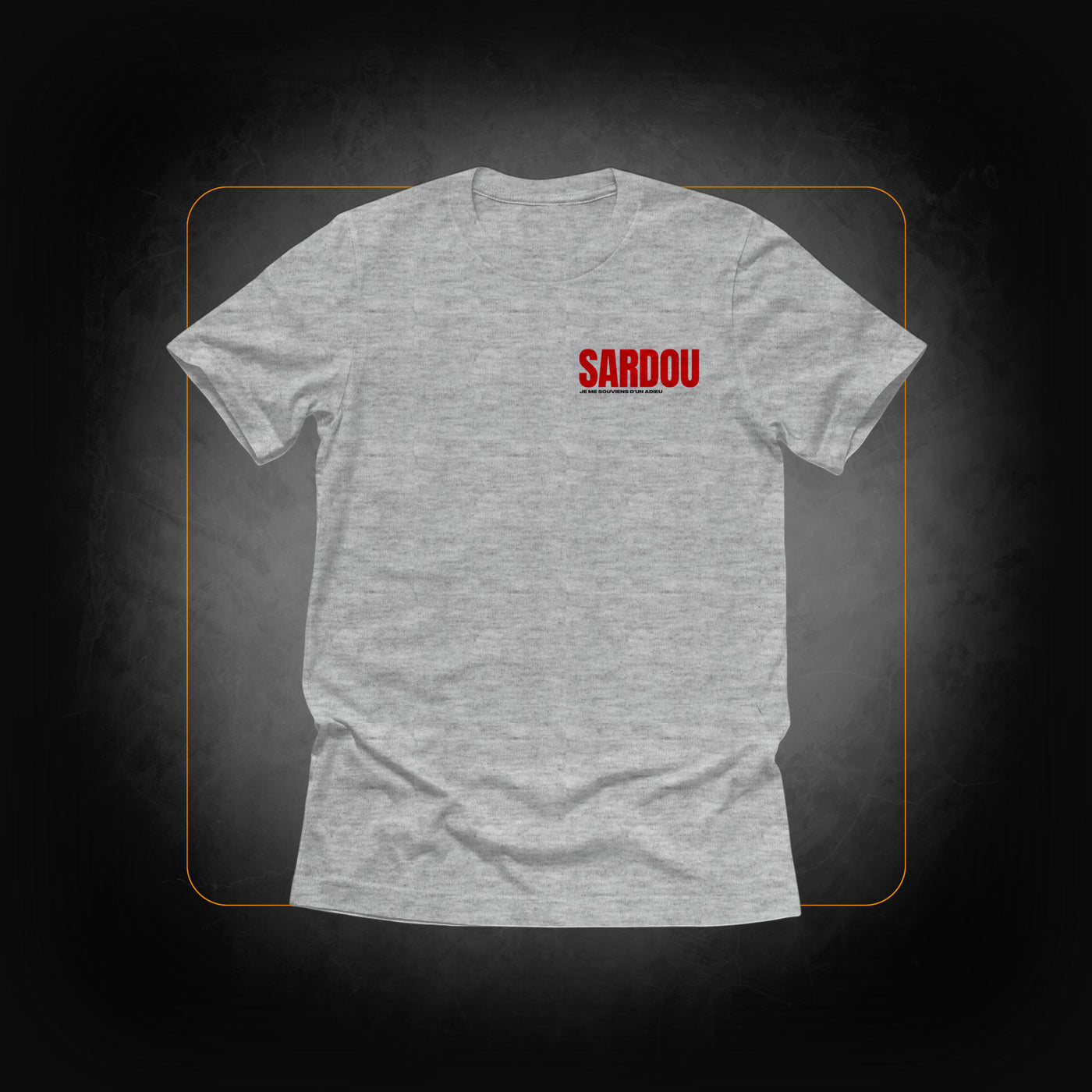 Michel Sardou T-shirt gris