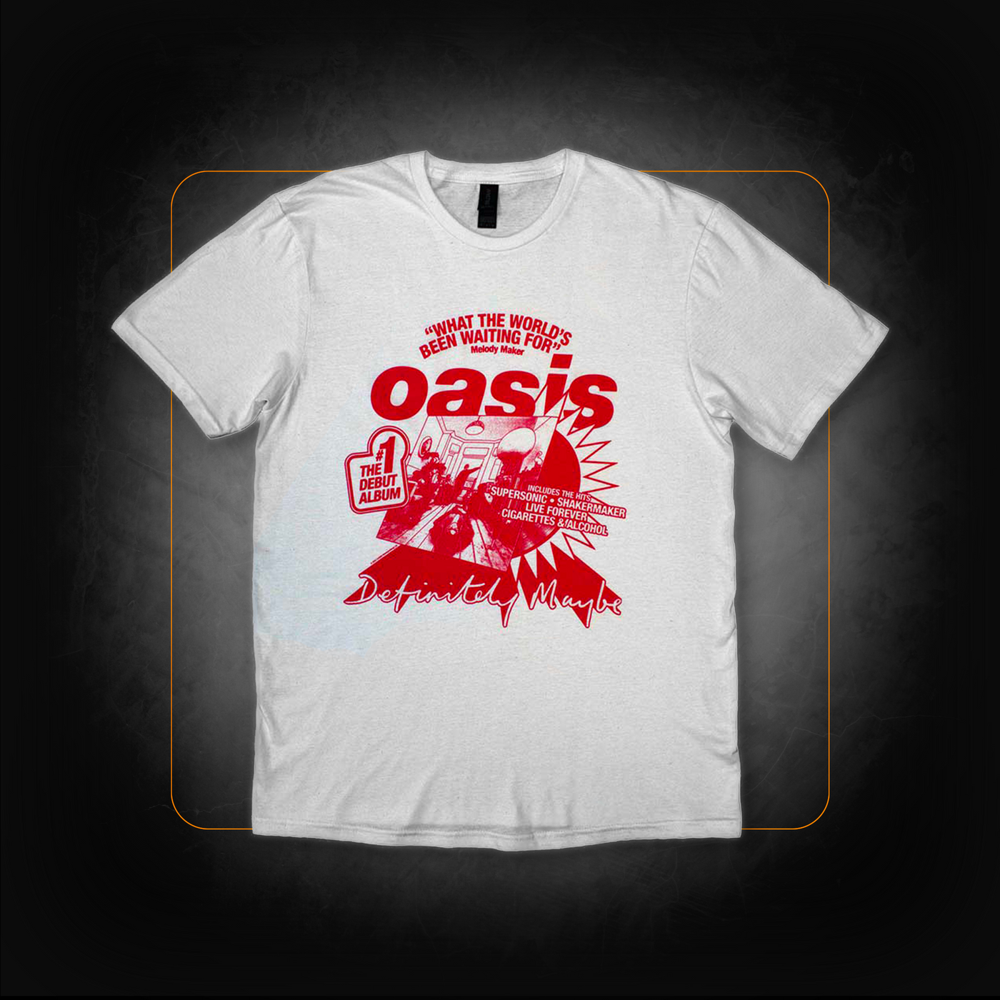 T-Shirt: What The World's Been Waiting For - Oasis