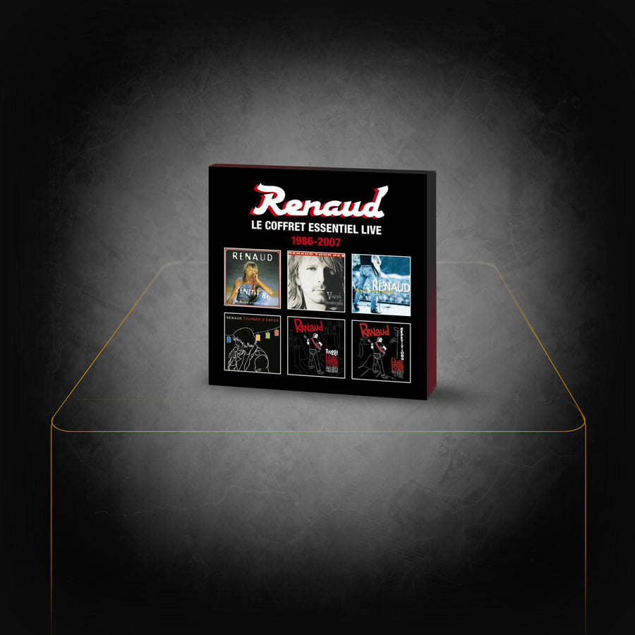 Le Coffret Essentiel Live : 1986-2007 - Renaud