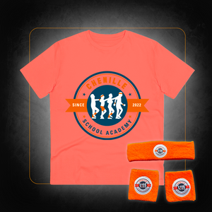 T-Shirt + Headband and Wristbands Kit Pack - Chenille School Academy