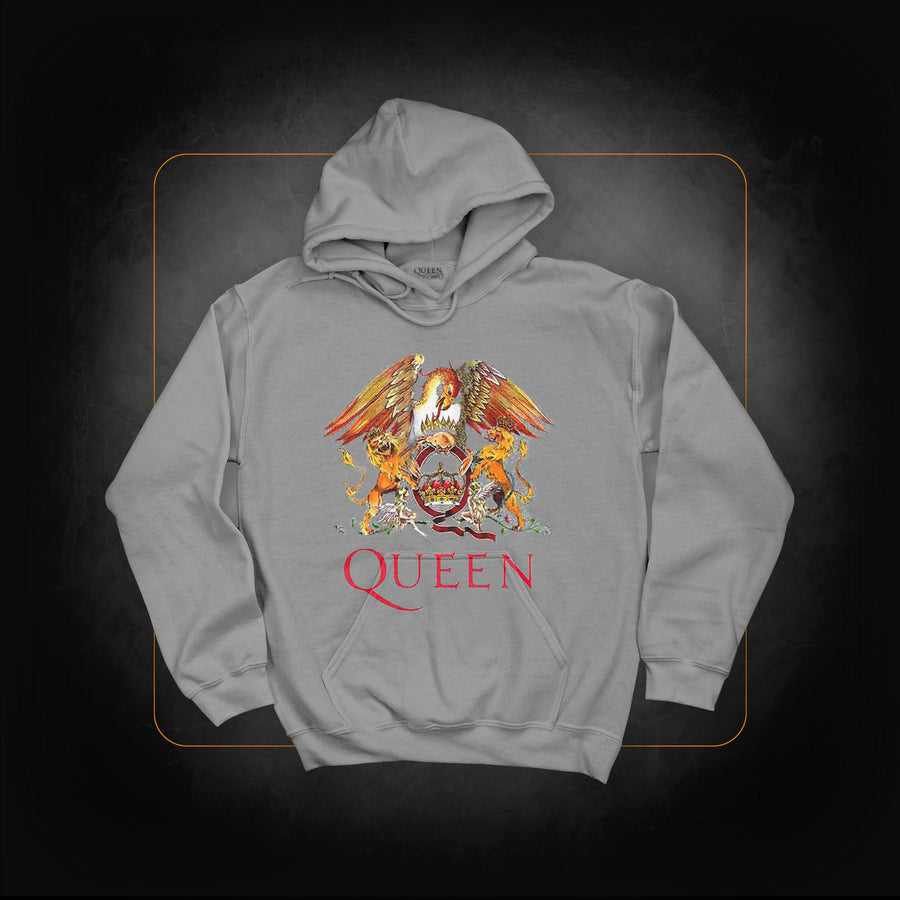 Hoodie: Classic Crest - Queen