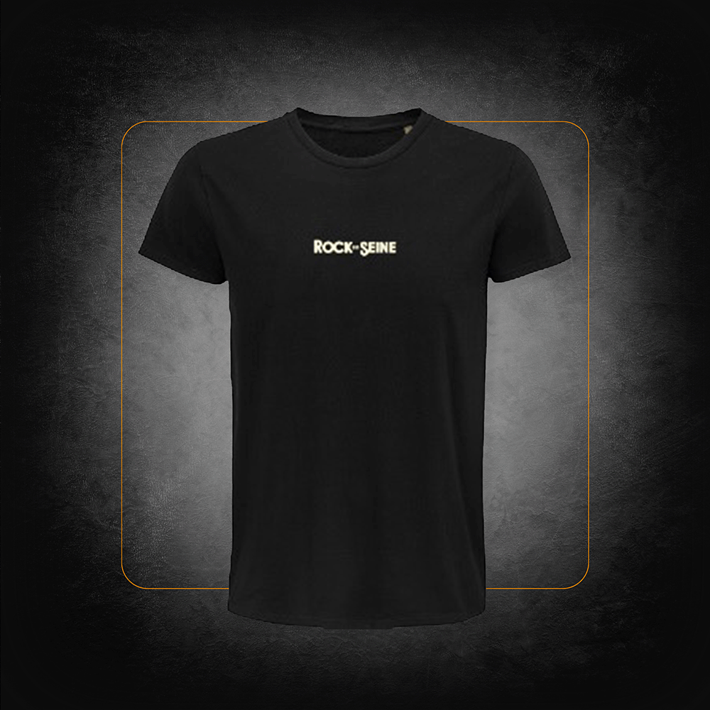 Black 2024 programming t-shirt - Rock En Seine