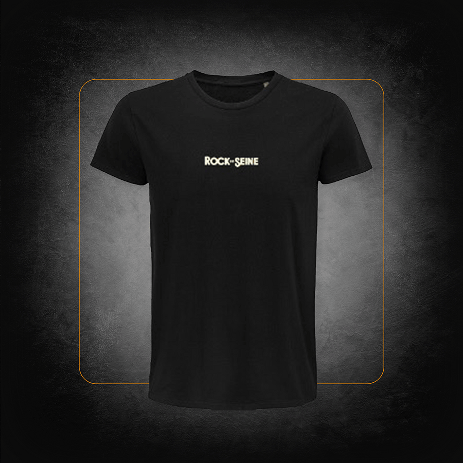 Black 2024 programming t-shirt - Rock En Seine