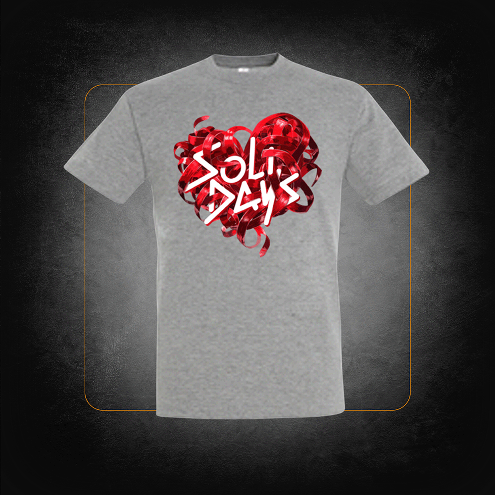 T-Shirt Unisexe Rubberheart - Solidays