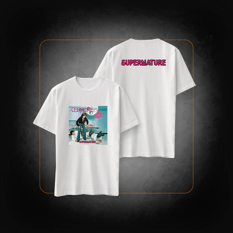 T-shirt Supernature Blanc - Cerrone