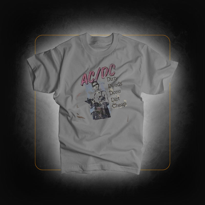 T-shirt Dirty Deeds Done Cheap - AC/DC