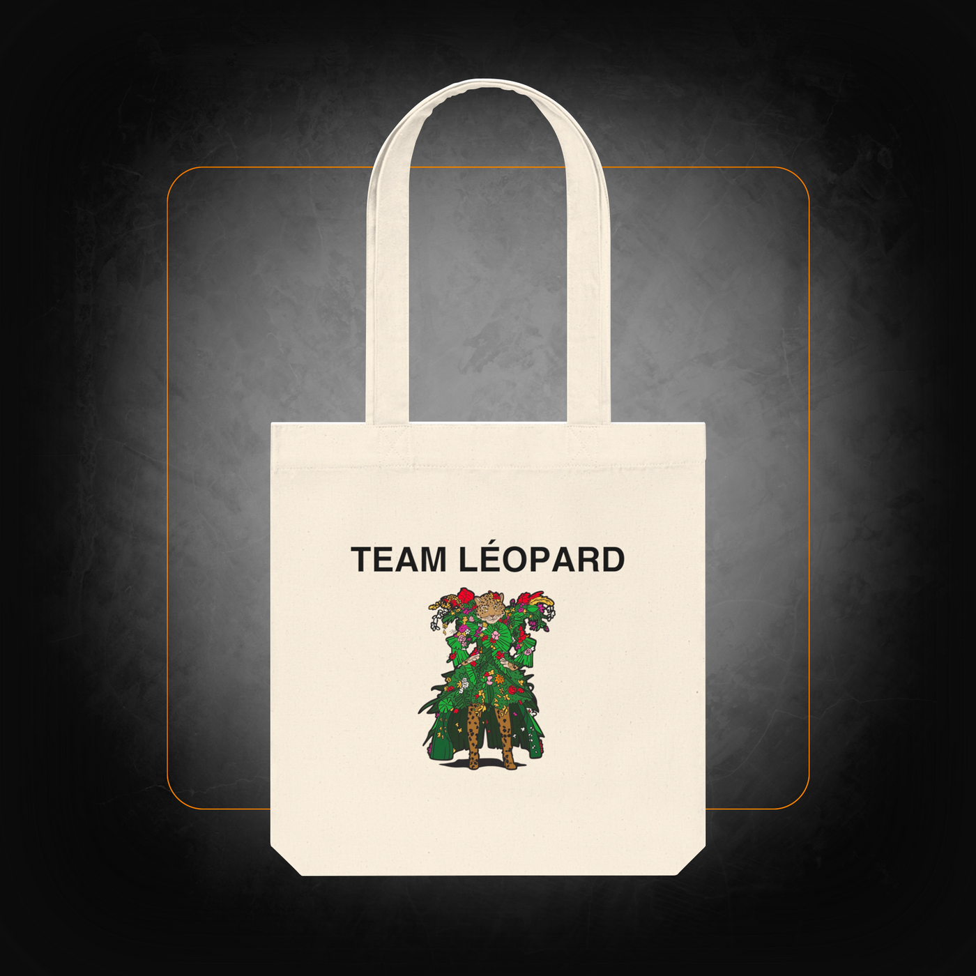 Tote Bag Mask Singer Team Leopard