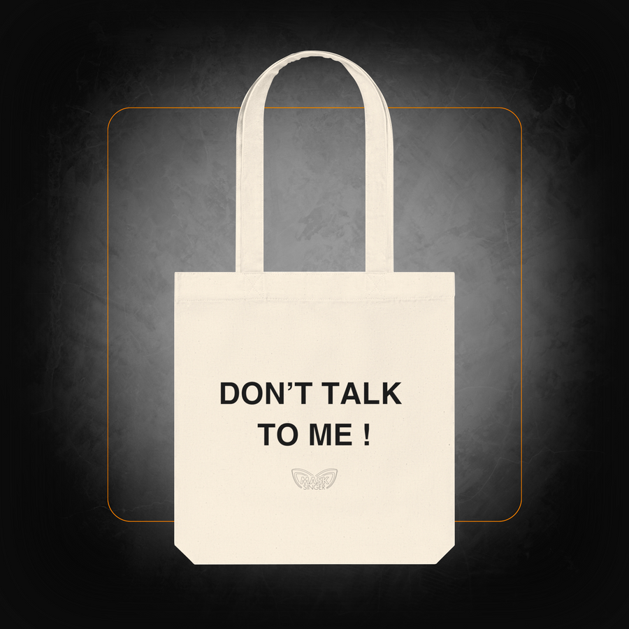 Tote Bag Mask Singer Don"t Talk To Me