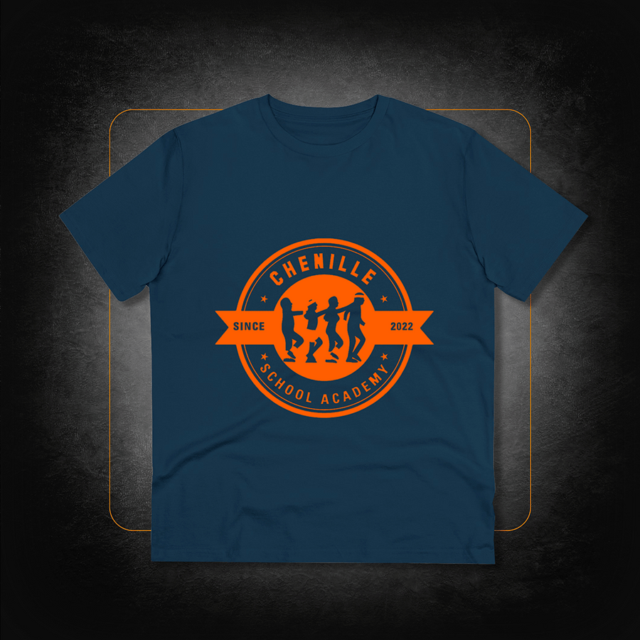 T-Shirt Officiel Logo Orange - Chenille School Academy