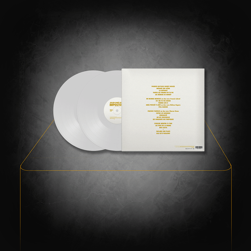 Double Vinyl Limited Edition Imposteur - Gold Version - Julien Doré