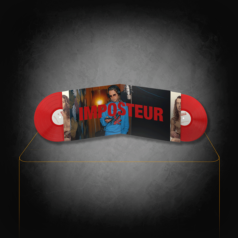 Double Vinyl Limited Edition Imposteur - Red Version - Julien Doré