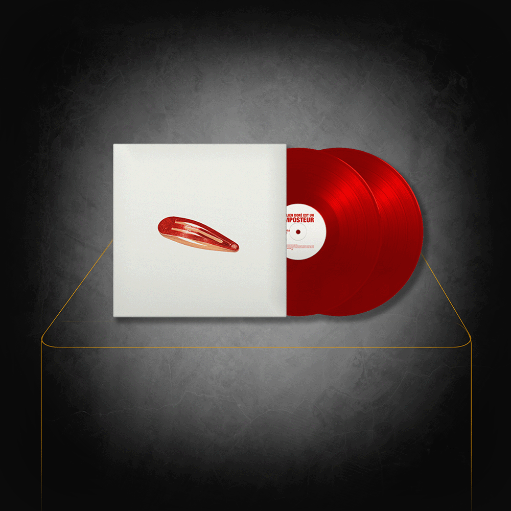 Double Vinyl Limited Edition Imposteur - Red Version - Julien Doré