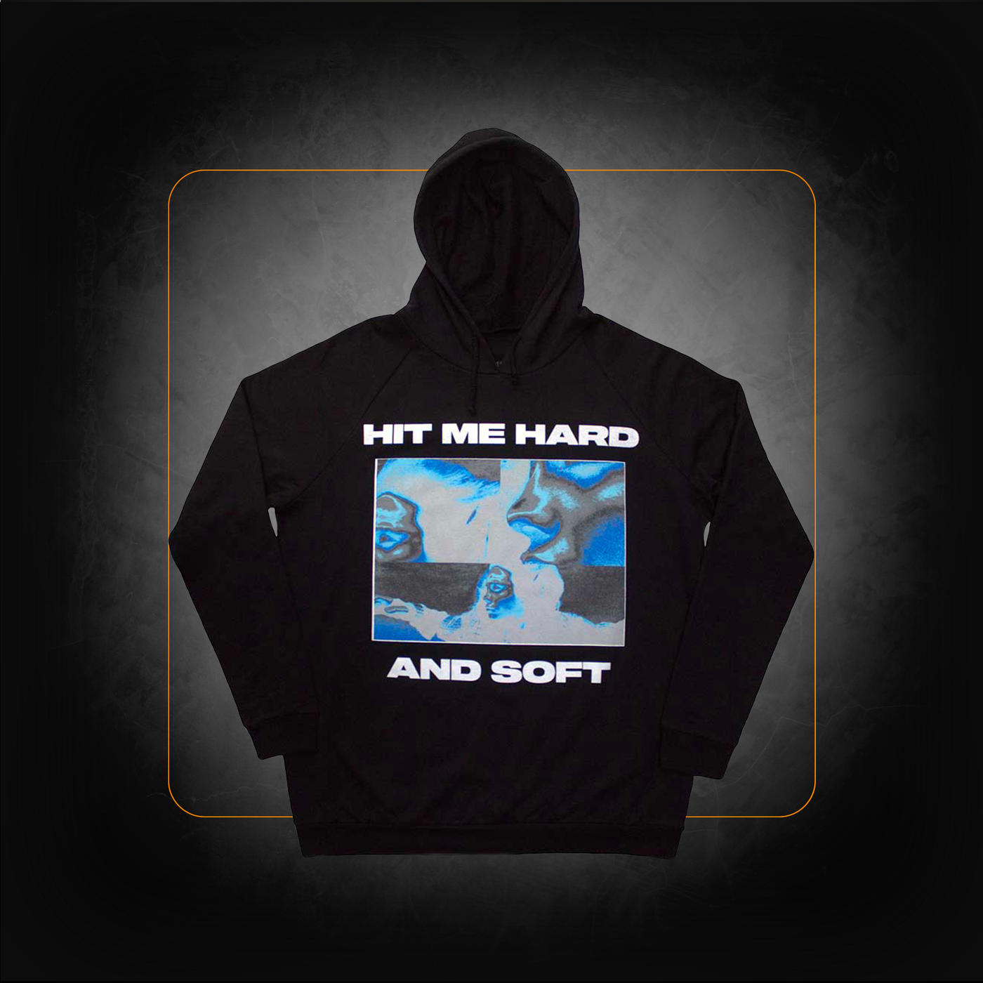 Hoodie: Hit Me Hard And Soft Negative Navy - Billie Eilish