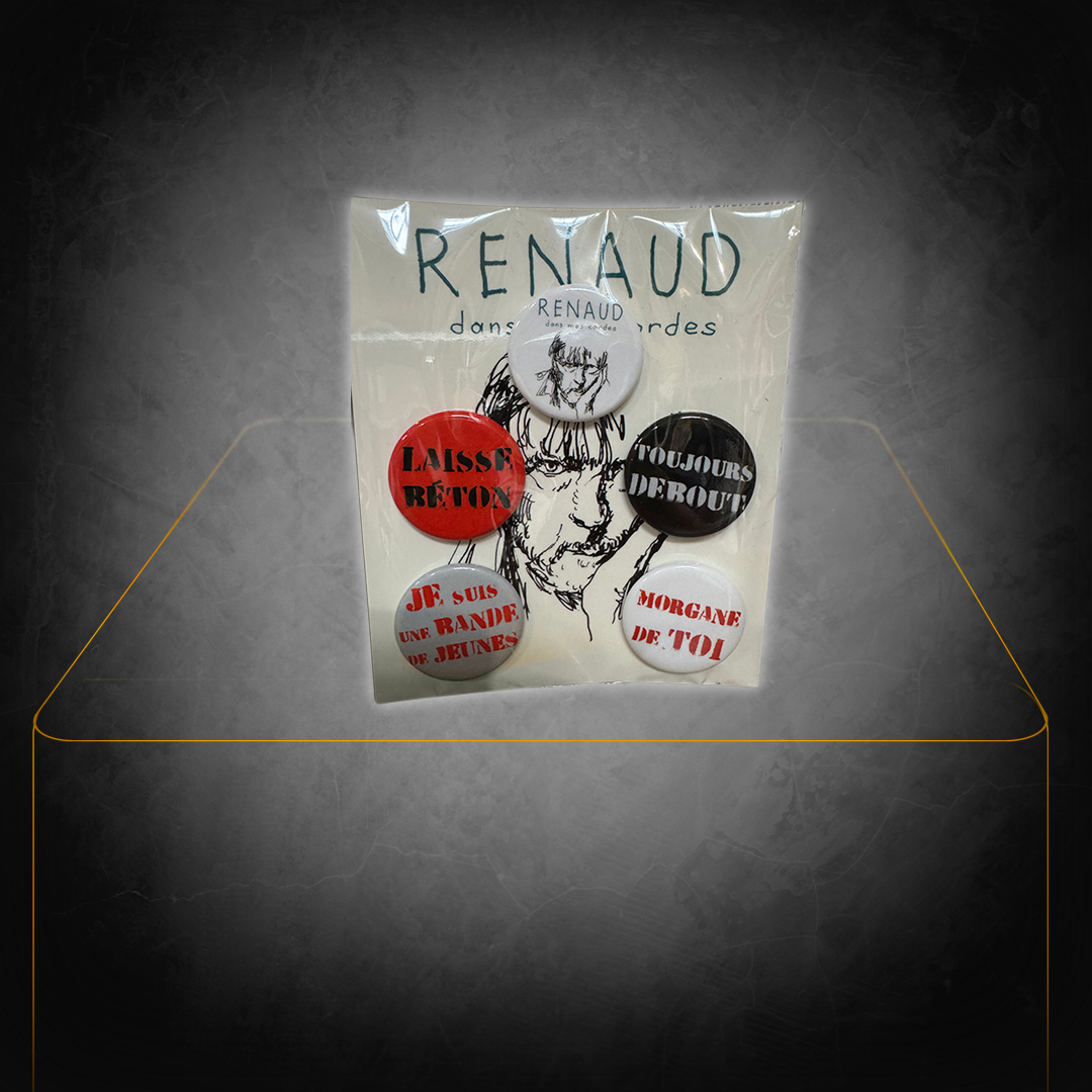 Lot de 10 Badges - Renaud