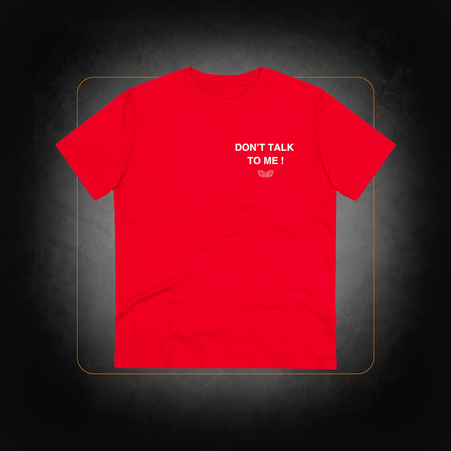 "Don't Talk To Me" Heart T-Shirt - Mask Singer