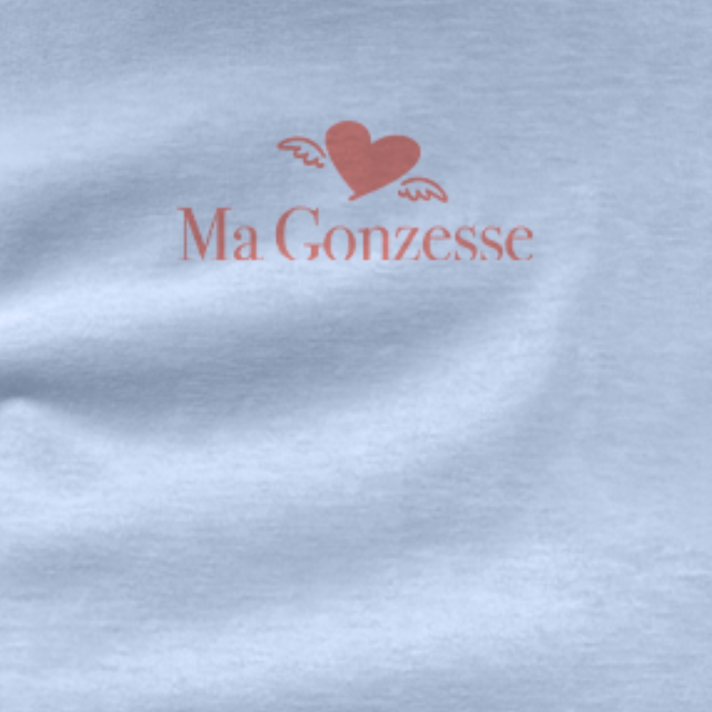 T-Shirt Ma Gonzesse Blanc - Renaud